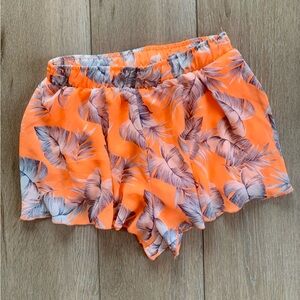 Ambiance palm leaves shorts